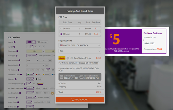 NextPCB Coupons are available for the PCB and PCB Assembly order.png