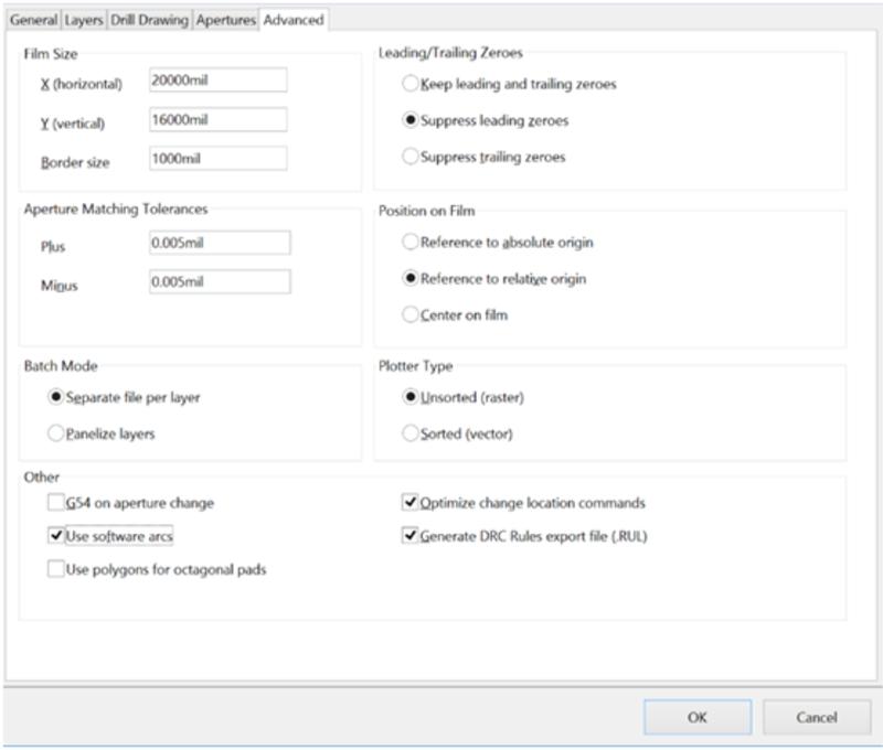 Advanced Setting