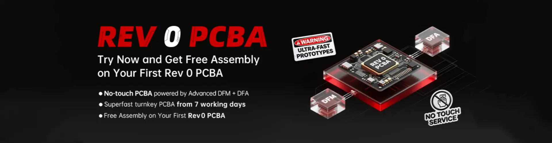 PCBA Services - Rev 0 PCBA 